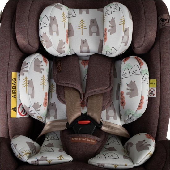 Cosatto Get Set Gro Plus i-Size 360 Car Seat, Bear Hug Cosatto Get Set Gro Plus i-Size 360 Car Seat, Bear Hug