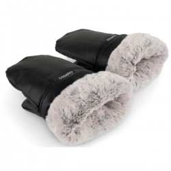 Cosatto Ultimate Heated Rechargable Snuggle Pram Mitts, Black