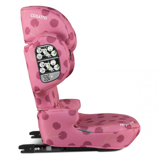 Cosatto Ninja i-Go R129 Travel Car Seat, Cherry Pie Cosatto Ninja i-Go R129 Travel Car Seat, Cherry Pie
