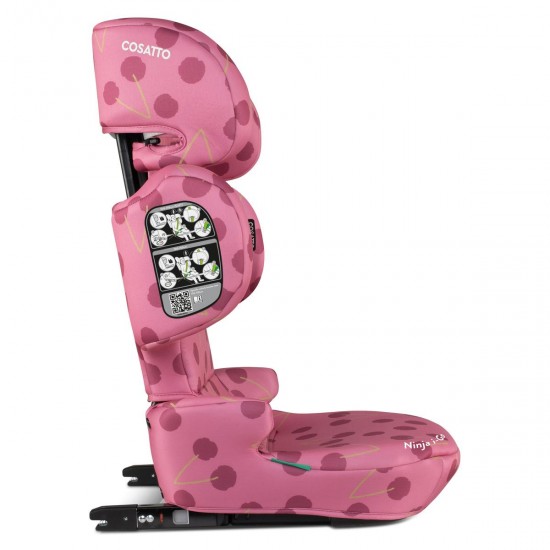 Cosatto Ninja i-Go R129 Travel Car Seat, Cherry Pie Cosatto Ninja i-Go R129 Travel Car Seat, Cherry Pie