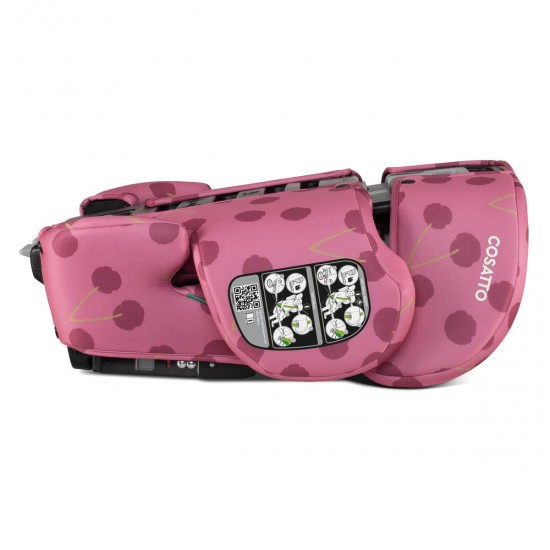 Cosatto Ninja i-Go R129 Travel Car Seat, Cherry Pie Cosatto Ninja i-Go R129 Travel Car Seat, Cherry Pie