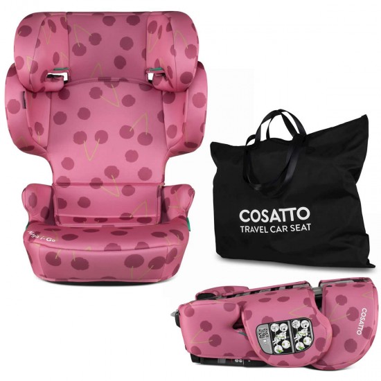 Cosatto Ninja i-Go R129 Travel Car Seat, Cherry Pie Cosatto Ninja i-Go R129 Travel Car Seat, Cherry Pie