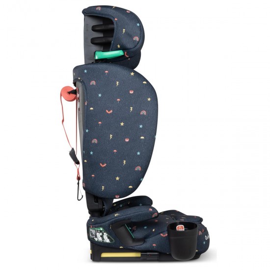Cosatto On The Go i-Size Travel Car Seat with Carry Bag, Doodle Days