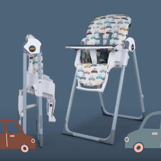 Cosatto Pip 0+ Highchair, Beep Beep Cosatto Pip 0+ Highchair, Beep Beep