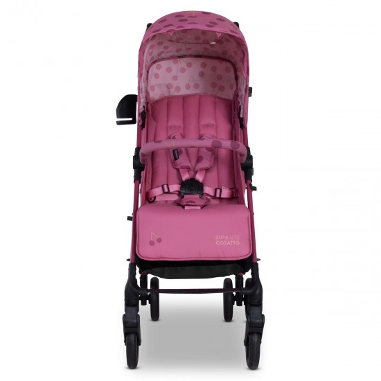 Cosatto Supa Lite Stroller with Raincover, Cherry Pie