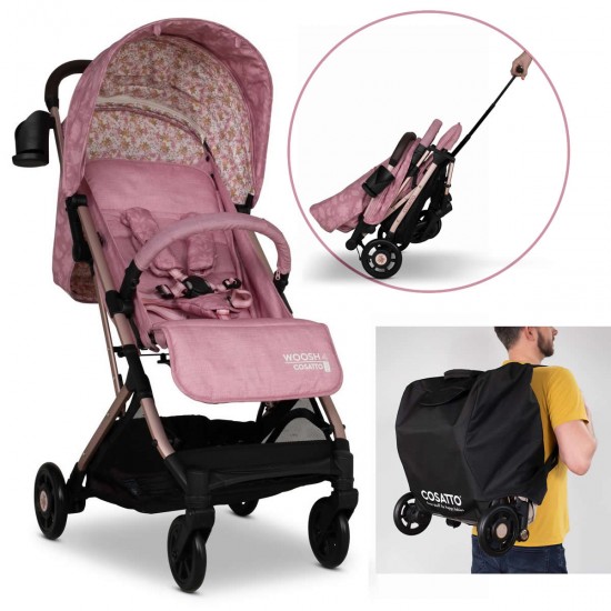 Cosatto Woosh 4 Camille Stroller + FREE Stroller Bag