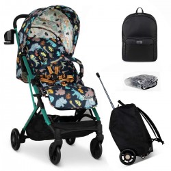 Cosatto Woosh 4 Diggin Dinos Stroller Summer Bundle