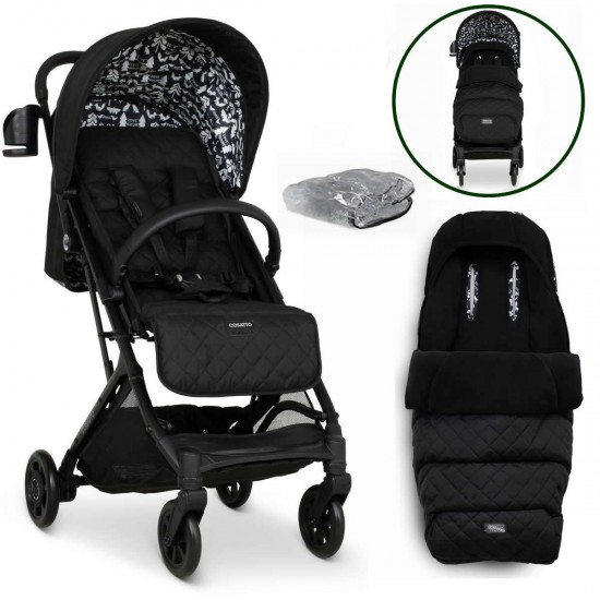 Cosatto Woosh 4 Silhouette Stroller + Ultimate Footmuff Cosatto Woosh 4 Silhouette Stroller + Ultimate Footmuff