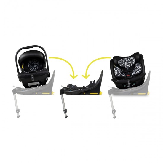 Cosatto Wow 3 Rotating All Stage Family Bundle, Silhouette Cosatto Wow 3 Rotating All Stage Family Bundle, Silhouette