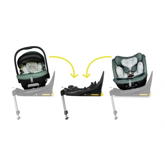Cosatto Wow 3 Rotating All Stage Family Bundle, Meadow Cosatto Wow 3 Rotating All Stage Family Bundle, Meadow