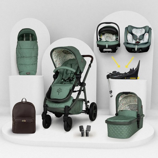 Cosatto Wow 3 Rotating All Stage Family Bundle, Meadow Cosatto Wow 3 Rotating All Stage Family Bundle, Meadow