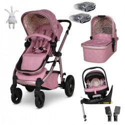 Cosatto Wow 3 Rotate Car Seat Bundle, Camille