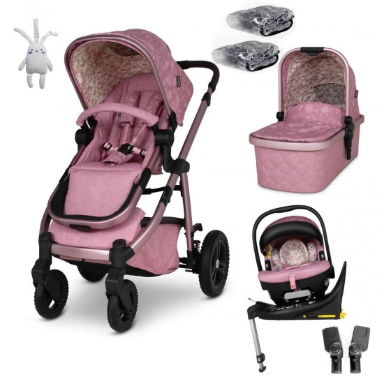 Cosatto Wow 3 Rotate Car Seat Bundle, Camille