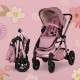 Cosatto Wow 3 Pram and Pushchair, Camille Cosatto Wow 3 Pram and Pushchair, Camille