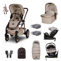 Cosatto Wow 3 Rotating All Stage Everything Bundle, Whisper
