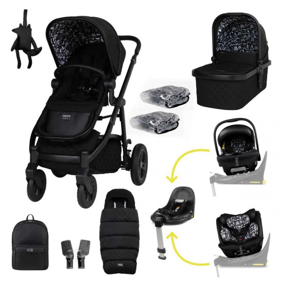 Cosatto Wow 3 Rotating All Stage Family Bundle, Silhouette Cosatto Wow 3 Rotating All Stage Family Bundle, Silhouette