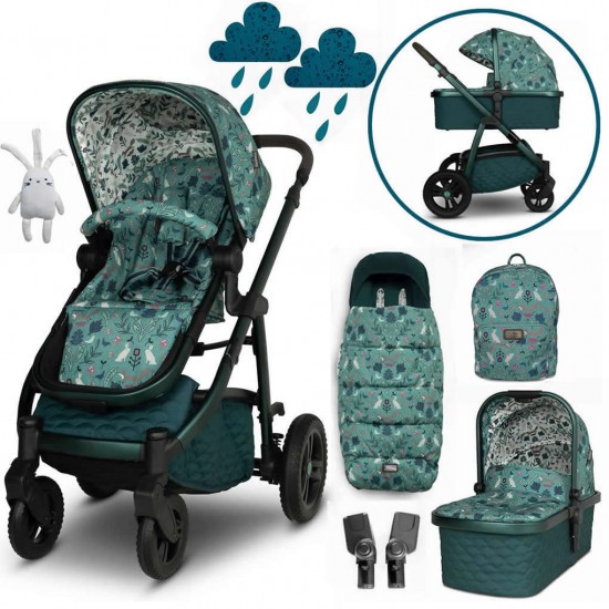 Cosatto Wow 3 Pram & Accessory Bundle, Masquerade Cosatto Wow 3 Pram & Accessory Bundle, Masquerade