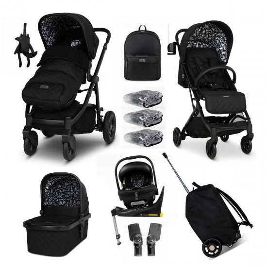 Cosatto Wow 3 Rotating Everything Summer Stroller Bundle, Silhouette Cosatto Wow 3 Rotating Everything Summer Stroller Bundle, Silhouette