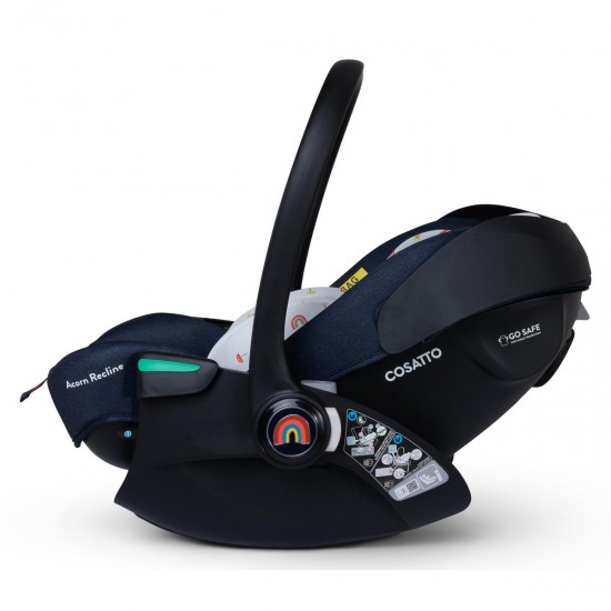 Cosatto Wow 3 Rotate & Recline Cozy Bundle, Doodle Days