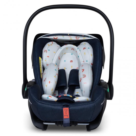 Cosatto Wow 3 Rotate & Recline Cozy Bundle, Doodle Days