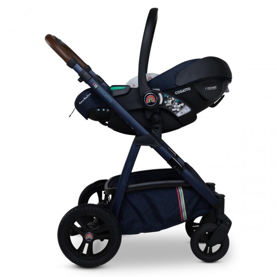 Cosatto Wow 3 Rotate & Recline Cozy Bundle, Doodle Days