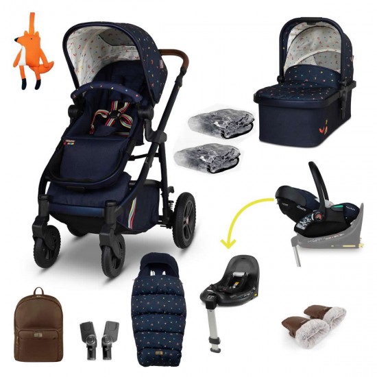 Cosatto Wow 3 Rotate & Recline Cozy Bundle, Doodle Days