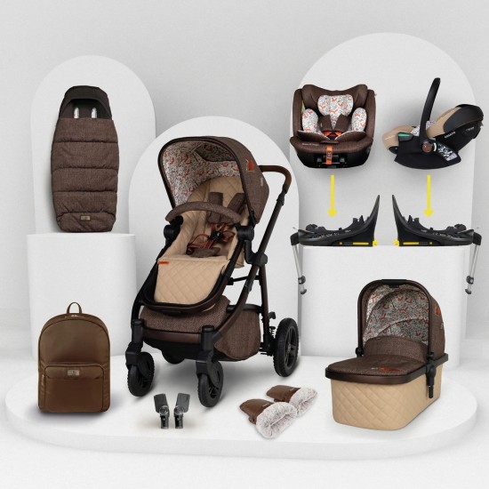 Cosatto Wow 3 All Stage Family Rotate & Recline 2 Base Bundle, Foxford Hall