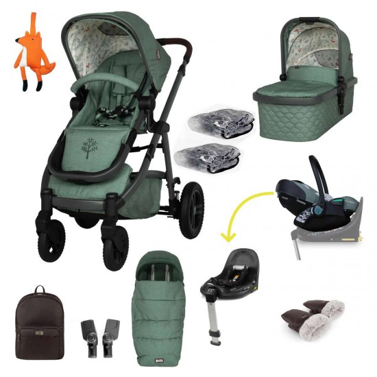 Cosatto Wow 3 Rotate & Recline Cozy Bundle, Meadow