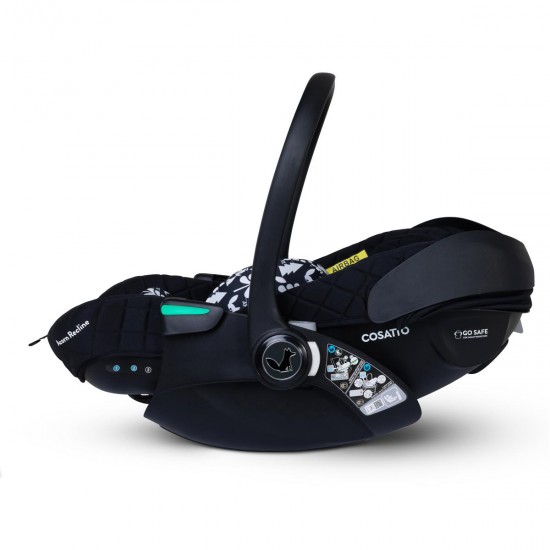 Cosatto Wow 3 Rotate & Recline Cozy Bundle, Silhouette
