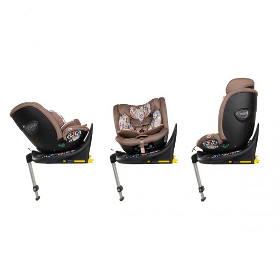 Cosatto Wow 3 Special Edition All Stage Family Rotate & Recline 2 Base Bundle, Tiger Tale