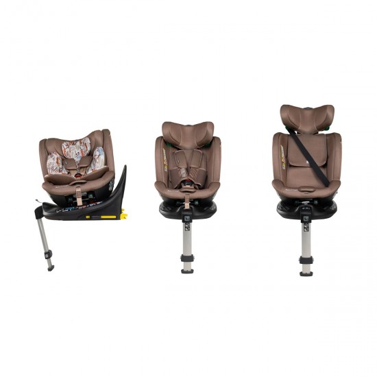 Cosatto Wow 3 Special Edition All Stage Family Rotate & Recline 2 Base Bundle, Tiger Tale