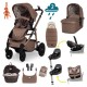 Cosatto Wow 3 Special Edition All Stage Family Rotate & Recline 2 Base Bundle, Tiger Tale