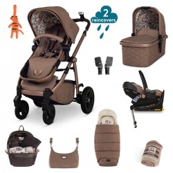 Cosatto Wow 3 Special Edition Rotate & Recline Essentials Bundle, Tiger Tale