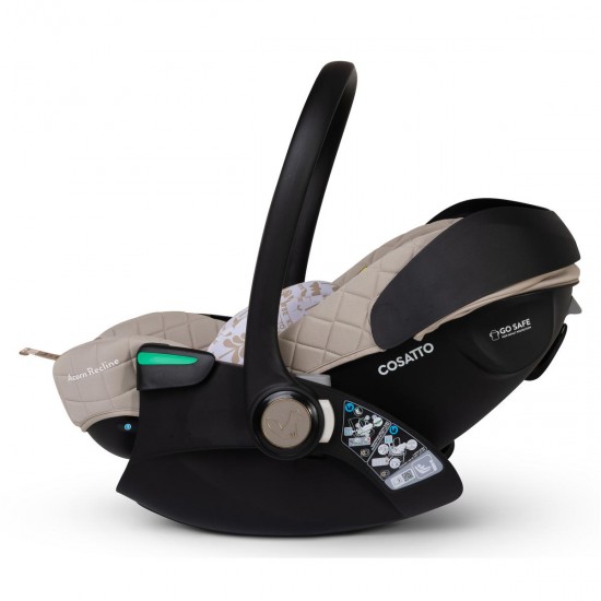 Cosatto Wow 3 Rotate & Recline Cozy Bundle, Whisper