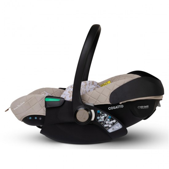 Cosatto Wow 3 Rotate & Recline Cozy Bundle, Whisper