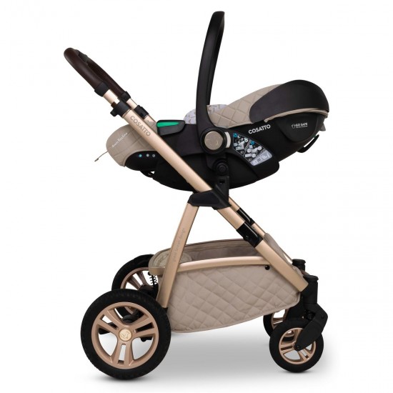 Cosatto Wow 3 Rotate & Recline Cozy Bundle, Whisper
