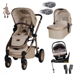 Cosatto Wow 3 Rotate Car Seat Bundle, Whisper