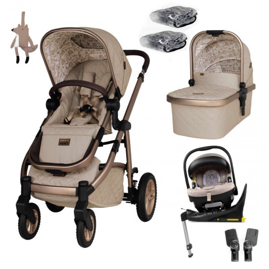 Cosatto Wow 3 Rotate Car Seat Bundle, Whisper