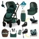 Cosatto Wow 3 Special Edition All Stage Family Rotate & Recline 2 Base Bundle, Wildwood