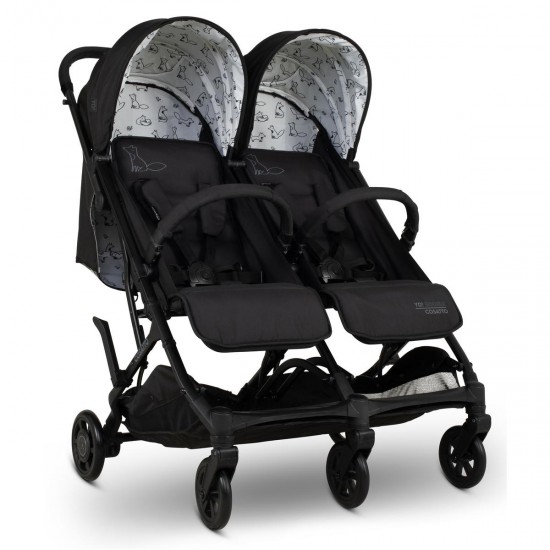 Cosatto Yo Double Twin Stroller, Foxed