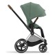 Cybex Priam Pushchair + Lux Carrycot, Leaf Green