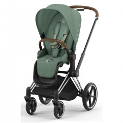 Cybex Priam Pushchair + Lux Carrycot, Leaf Green