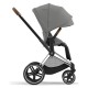 Cybex Priam Pushchair + Lux Carrycot, Mirage Grey