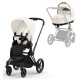 Cybex Priam Pushchair + Lux Carrycot, Off White