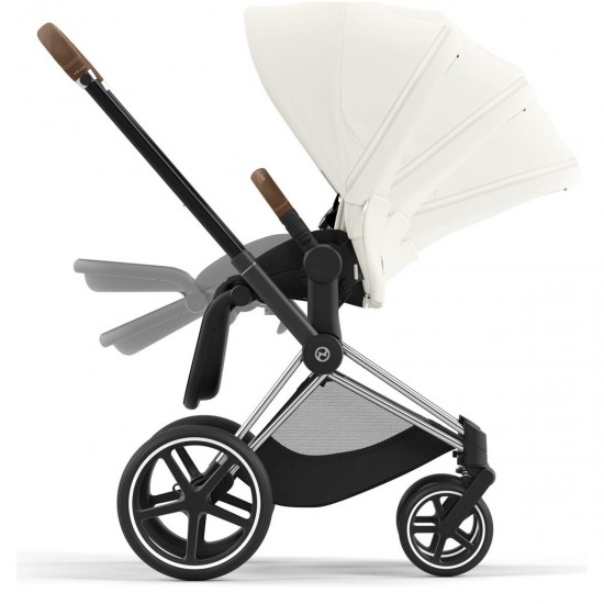 Cybex Priam Pushchair + Lux Carrycot, Off White