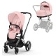 Cybex Priam Pushchair + Lux Carrycot, Peach Pink