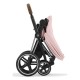 Cybex Priam + Carrycot + Cloud T Plus Isofix Travel System, Peach Pink