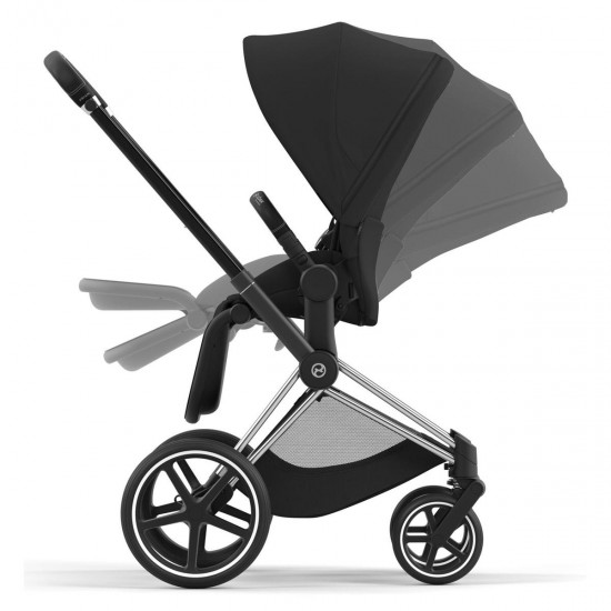 Cybex Priam + Carrycot + Cloud T Isofix Travel System, Sepia Black