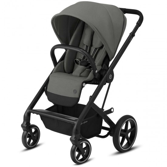 Cybex Balios S Lux 6 Piece Aton B2 i-Size Travel System Bundle, Soho Grey Cybex Balios S Lux 6 Piece Aton B2 i-Size Travel System Bundle, Soho Grey