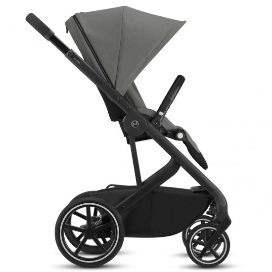 Cybex Balios S Lux 6 Piece Aton B2 i-Size Travel System Bundle, Soho Grey Cybex Balios S Lux 6 Piece Aton B2 i-Size Travel System Bundle, Soho Grey